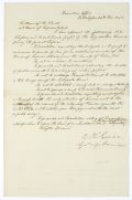 Letter from Governor Richard Keith Call to the Territorial Legislative Council Listing Recently Approved Legislation, February 24, 1843