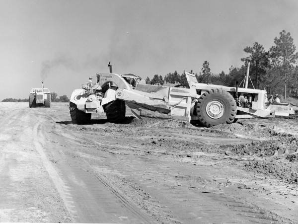 Construction on Interstate 10 - Escambia County, Florida