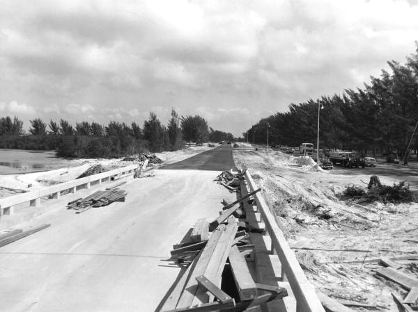 Construction of Gandy Bridge - Hillsborough County, Florida