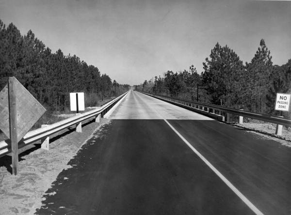 View of Shoal River Bridge - Okaloosa County, Florida