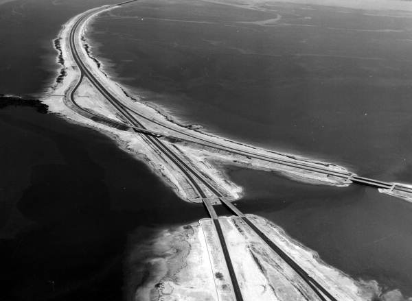 Aerial view of Interstate 4 - Pinellas County, Florida.
