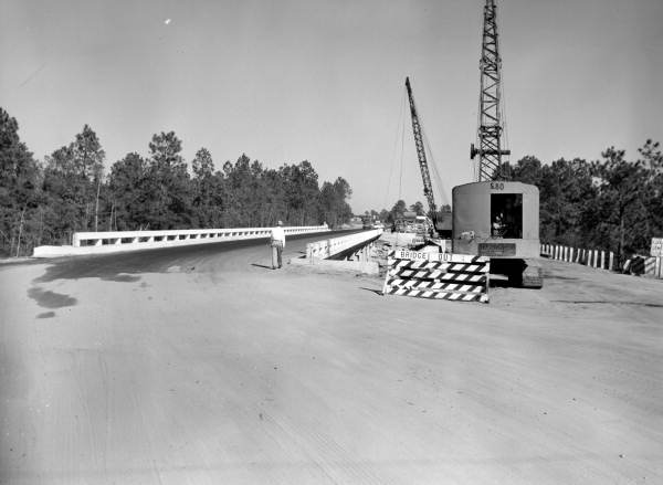 Construction at Pond Creek Bridge - Santa Rosa County, Florida