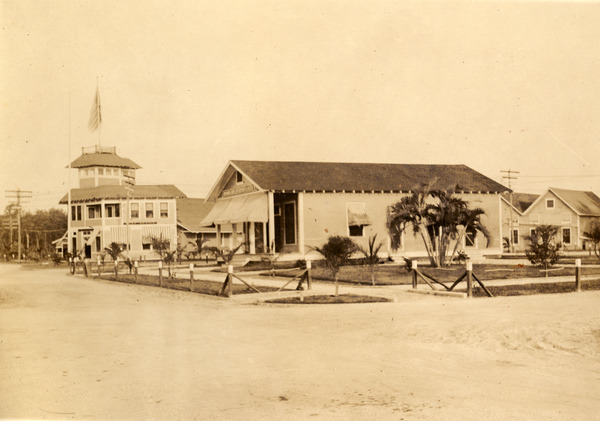 Bank of Everglades building in Everglades City, Florida.