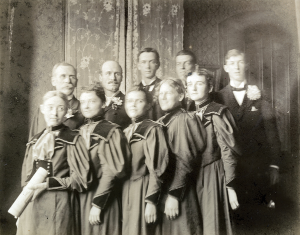 Part of the Koreshan Unity orchestra in Chicago, Illinois.