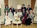 Barbara and Fred Kates with their family.