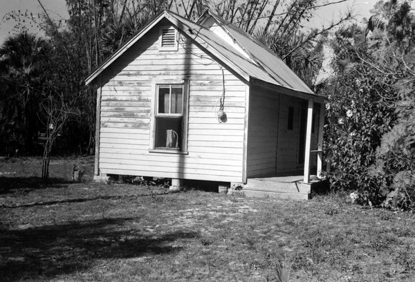 Gustave Damkohler's old cottage in Estero, Florida.