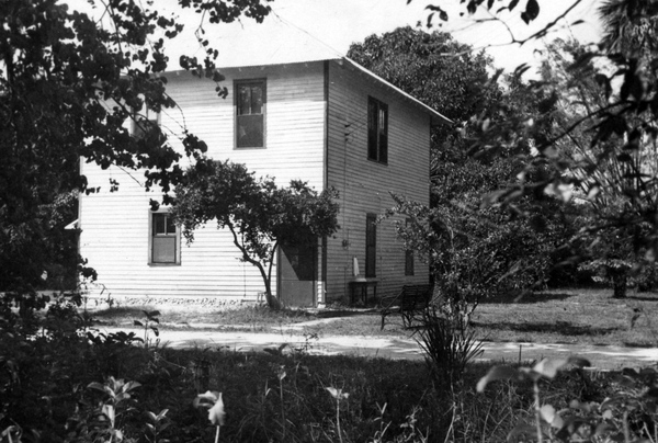 Koreshan Unity's old bakery in Estero, Florida.