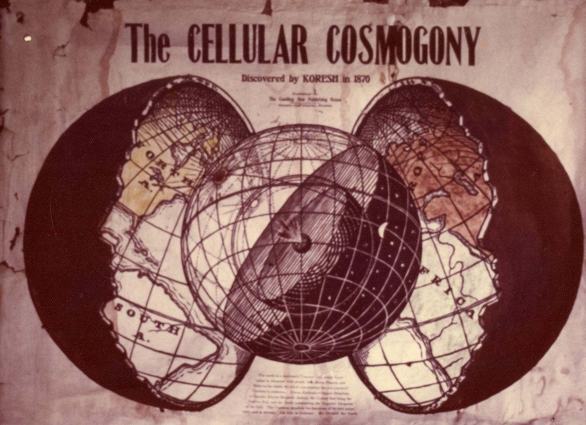 The "Cellular Cosmogony" at 1976 Solar Festival.
