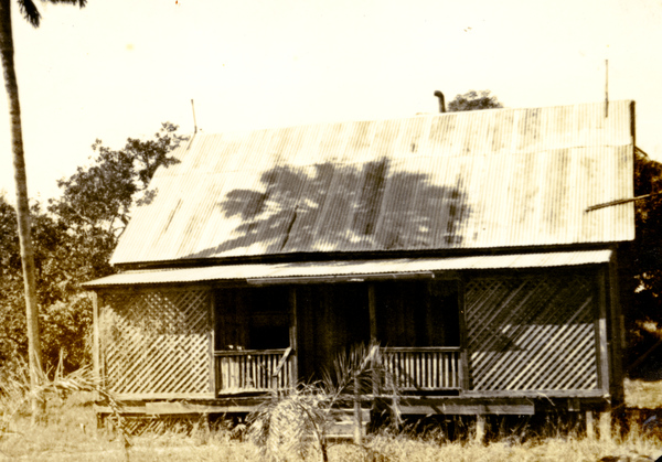 Two member cottage at the Koreshan Unity in Estero, Florida.