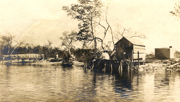 Docks on Mound Key.