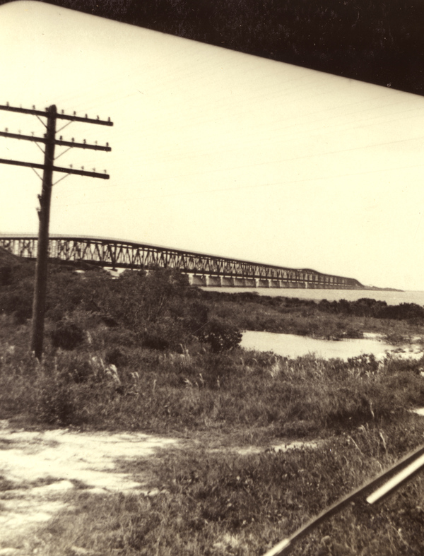 Bahia Honda Bridge in Monroe County, Florida.