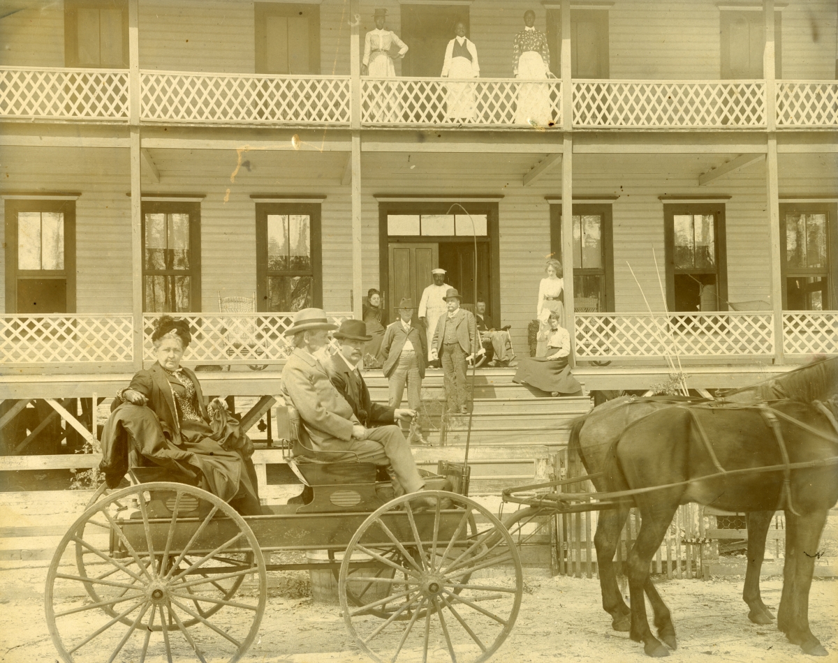 General Patrick Houstoun at Panacea Springs.