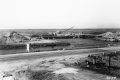 Construction site for hydraulic structure at Lake Okeechobee.