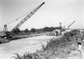 Canal being dredged in the CSF Flood Control District near Lake Okeechobee.
