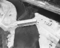 Aerial view of pumping station 5A in the CSF Flood Control District at Twentymile Bend.