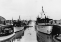 Boats in the lock at Clewiston.