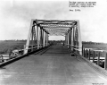 Bridge across Kissimmee River at State Road No. 78 nearing completion.