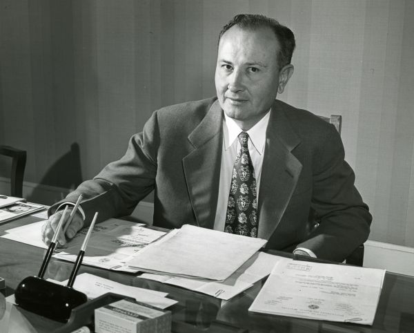Superintendent Dr. W.D. Rogers at the Florida State Hospital in Chattahoochee.