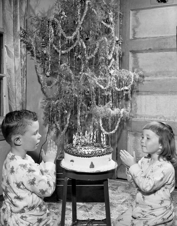 Craig & Joan Herring celebrating their birthday on Christmas day in Woodville, Florida.