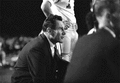 FSU head football coach Bill Peterson on sideline during game in Tallahassee against Georgia.