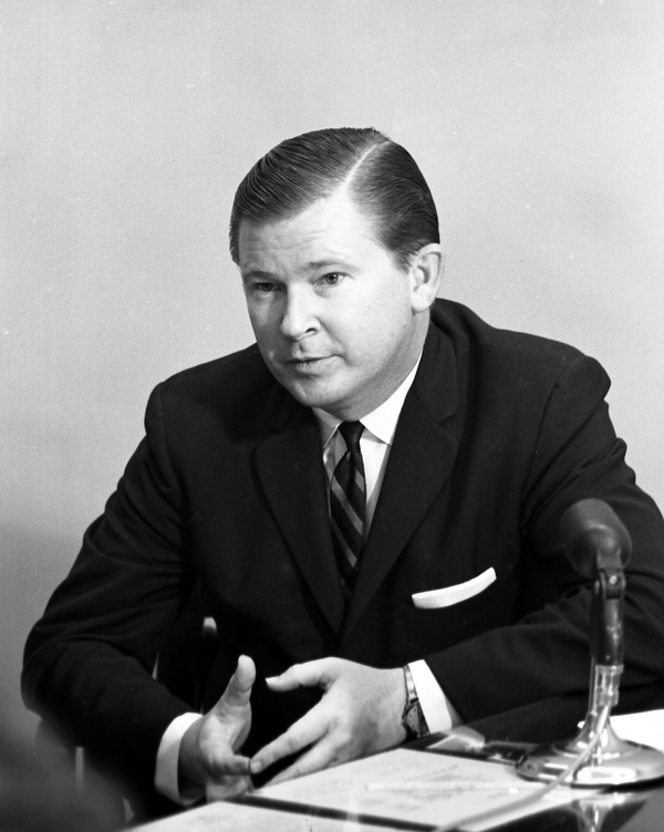 U.S. Senator John Tower of Texas in Tallahassee.