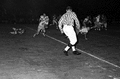 FSU #28 T.K. Wetherell running with the football during game in Tallahassee against the University of Houston.