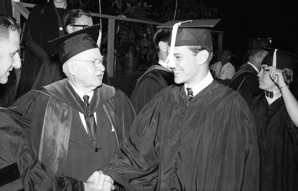 FSU graduation ceremony at Doak Campbell Stadium in Tallahassee.