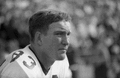FSU football player #83 Red Dawson at the Gator Bowl in Jacksonville during game against the University of Oklahoma.