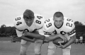 Portrait of FSU football players in Tallahassee.