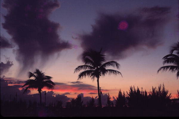 Sunset from Smathers Beach..