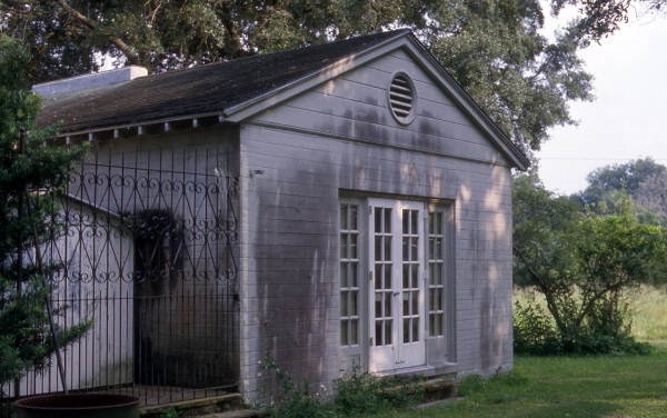 View showing part of the Lykes House in Brooksville, Florida.