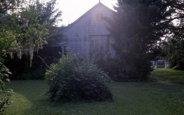 View showing a part of the Lykes House in Brooksville, Florida.