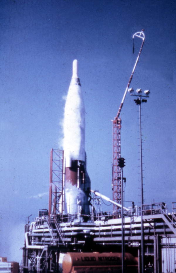 Rocket at Florida's space coast.