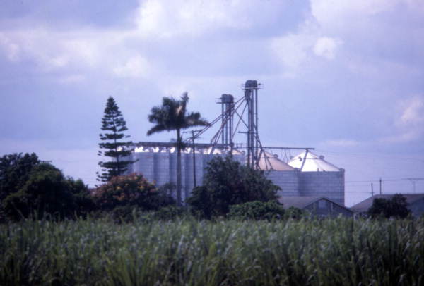 Structures at the U. S. Sugar Corporation in Clewiston, Florida.