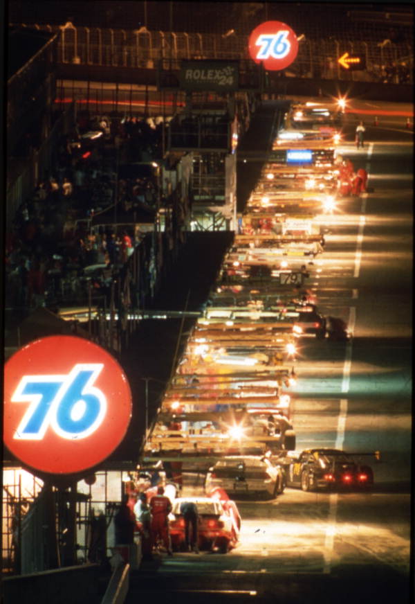 cigarette family night daytona speedway Florida Memory • Nighttime view of pit road at the Daytona International  Speedway racetrack during the 24 Hours of Daytona race
