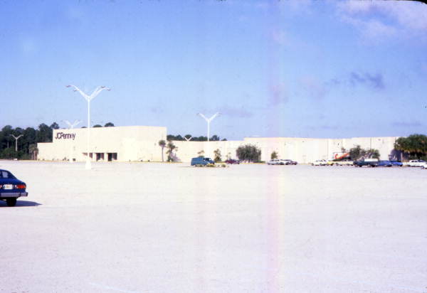 View showing the J.C. Penney department store at the Volusia Mall in Daytona Beach, Florida.
