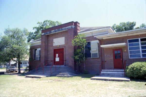 View of the Dunnellon High School auditorium.