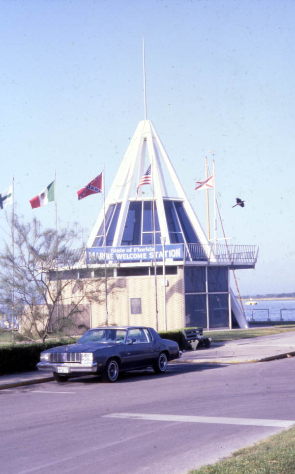 State of Florida Marine Welcome Station in Fernandina Beach, Florida.
