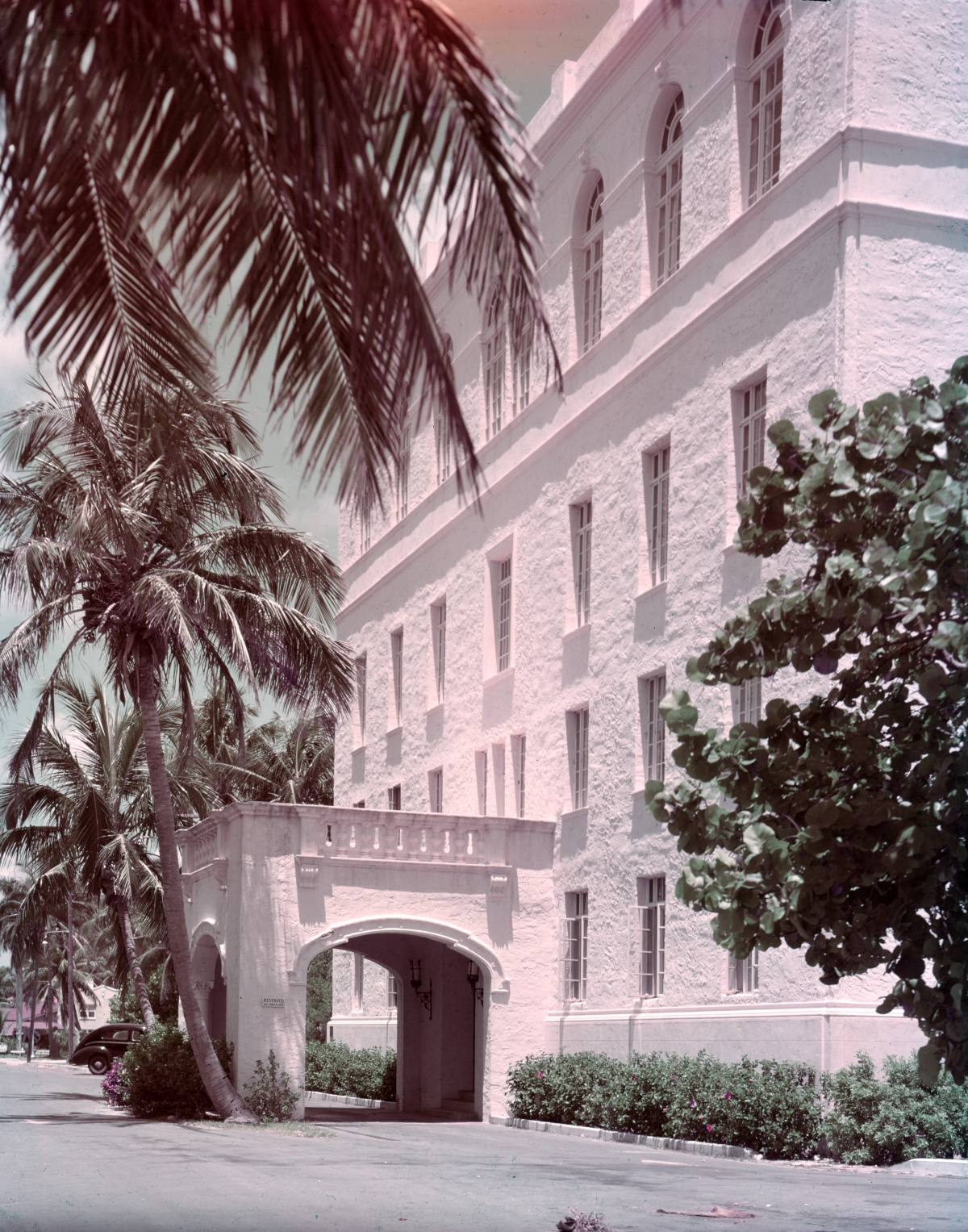 Miami Woman's Club and Flagler Memorial Library building at 1737 N. Bayshore Dr. in Miami.