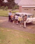 FSU head football coach Bill Peterson and family preparing for their trip.