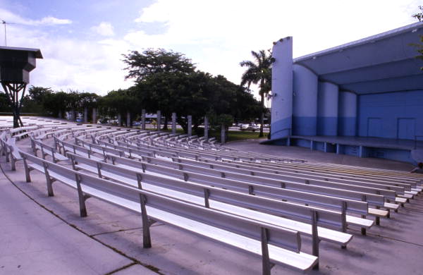 Amphitheater at Young Circle Park in Hollywood.