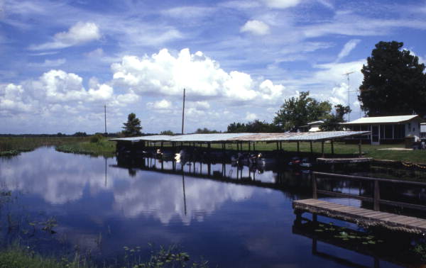 Henderson's Fish Camp on Lake Istokpoga at Lake Placid.