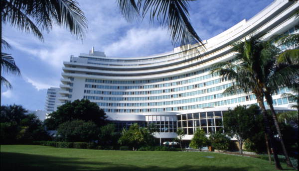 Fontainebleau Hotel in Miami Beach.