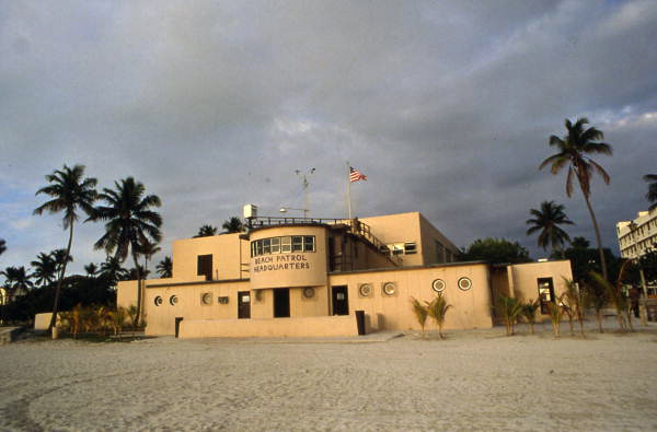 Beach Patrol Headquarters in Miami Beach.