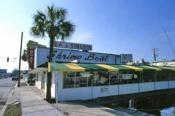 Shrimp Boat restaurant in the historic St. Andrews community of Panama City.