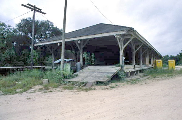 Train depot in Monticello.