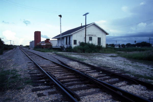 Railroad depot in Moore Haven.