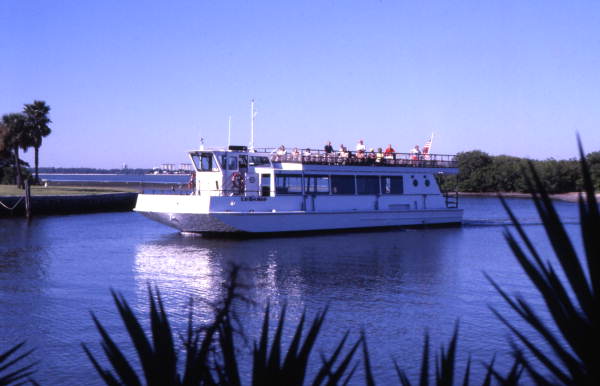 LeBarge cruise boat in Sarasota.