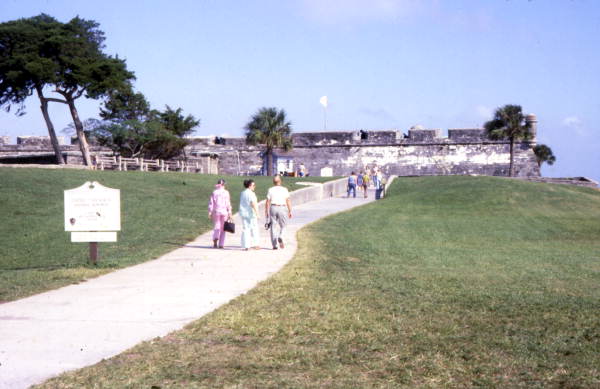 Castillo de San Marcos National Monument in St. Augustine.
