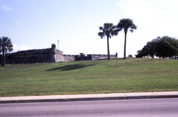 Castillo de San Marcos National Monument in St. Augustine.